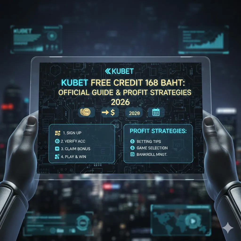 เจาะลึก kubet เครดิต ฟรี 168 บาท: คู่มือรับสิทธิ์อย่างเป็นทางการและกลยุทธ์การทำกำไรในปี 2026