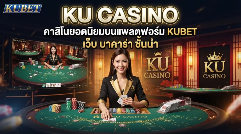 KU CASINO คาสิโนยอดนิยมบนแพลตฟอร์ม KUBET และ เว็บ บา คา ร่า ชั้นนำ